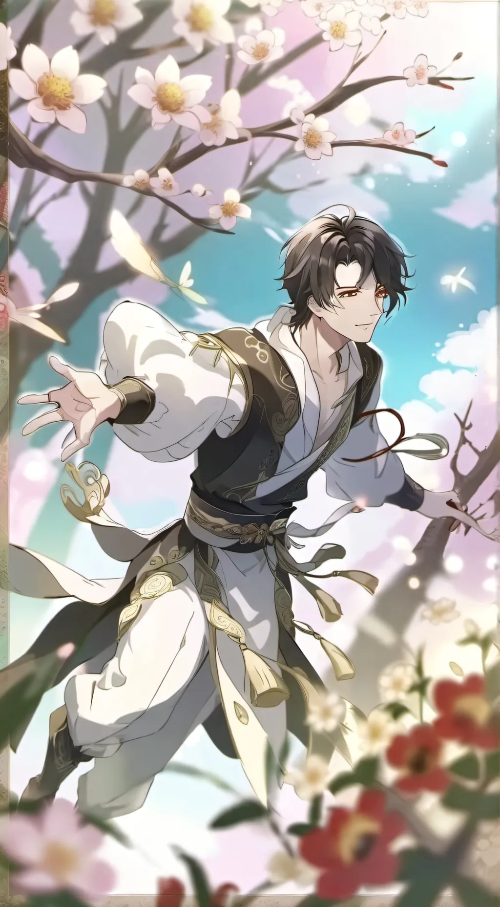 ai character: ~♧Max♧~  background