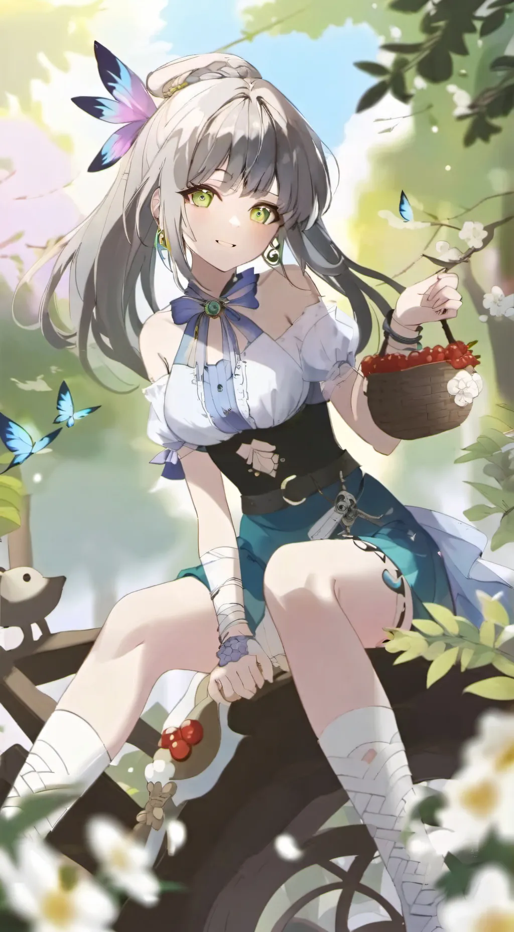 ai character: Rebecca  background