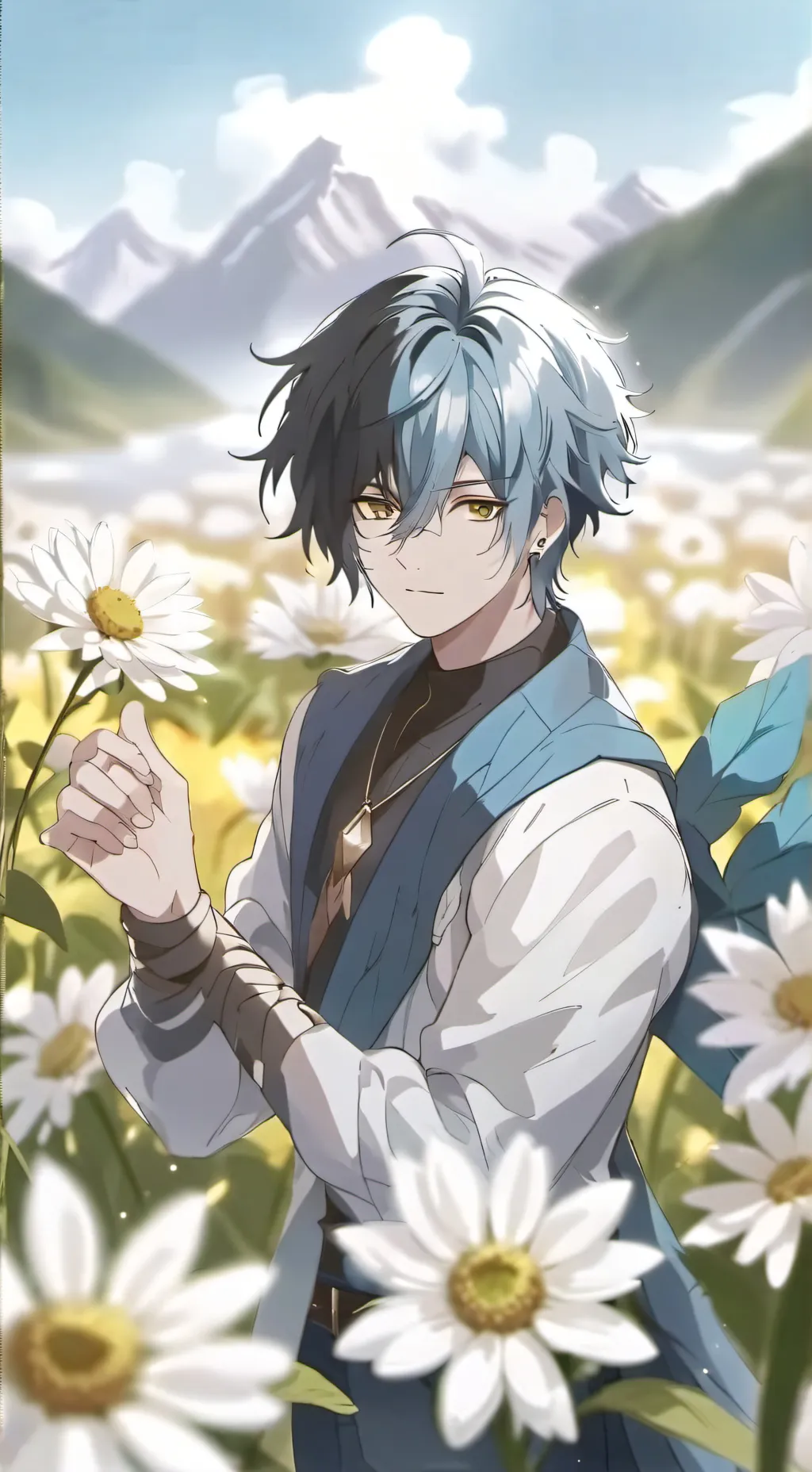 ai character: mha  background