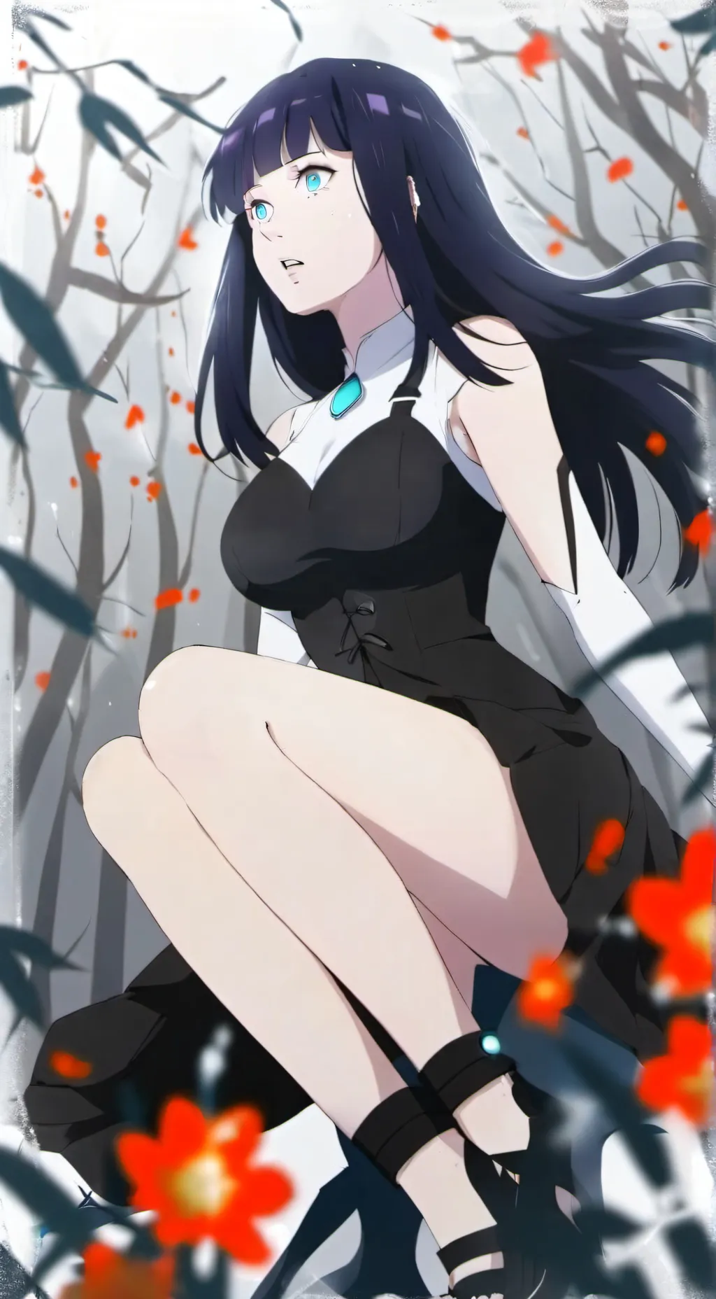 ai character: Hinata  background