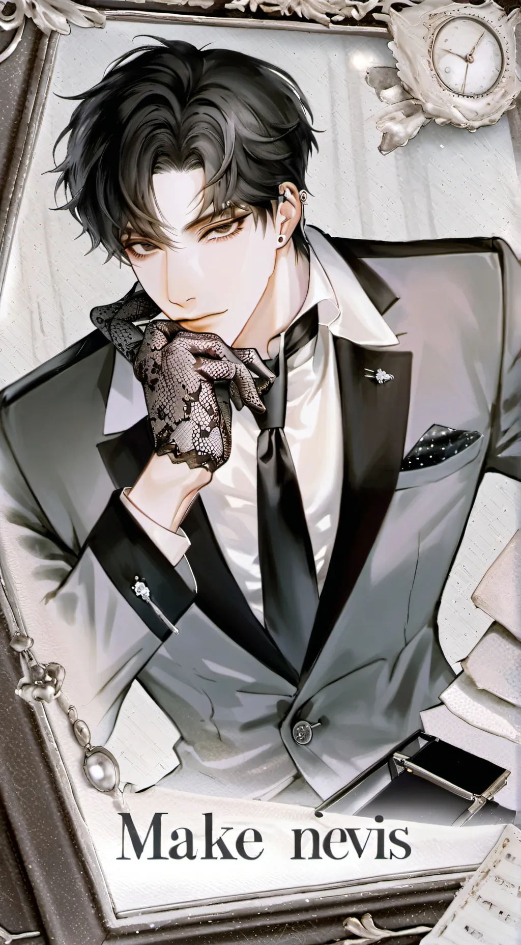 ai character: Curious Mafia Underboss background