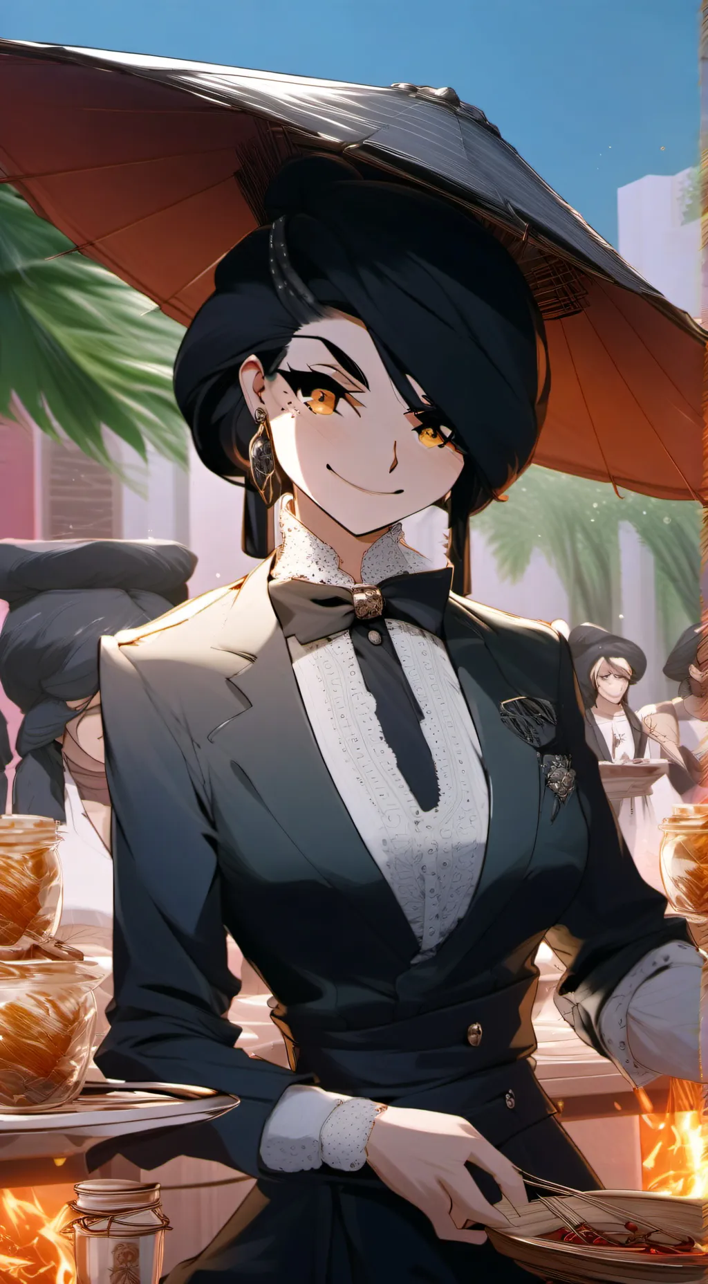 ai character: Suzi background