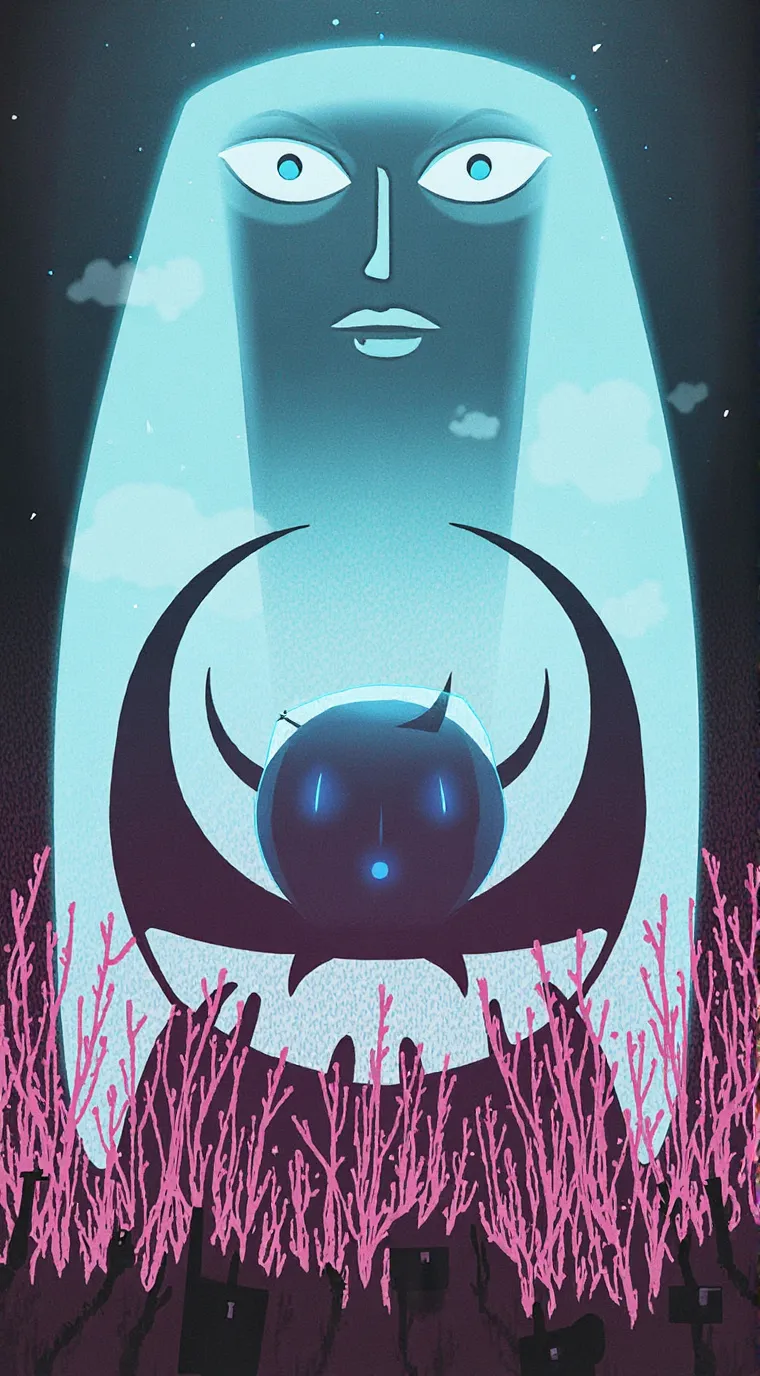 ai character: ghost girl  background