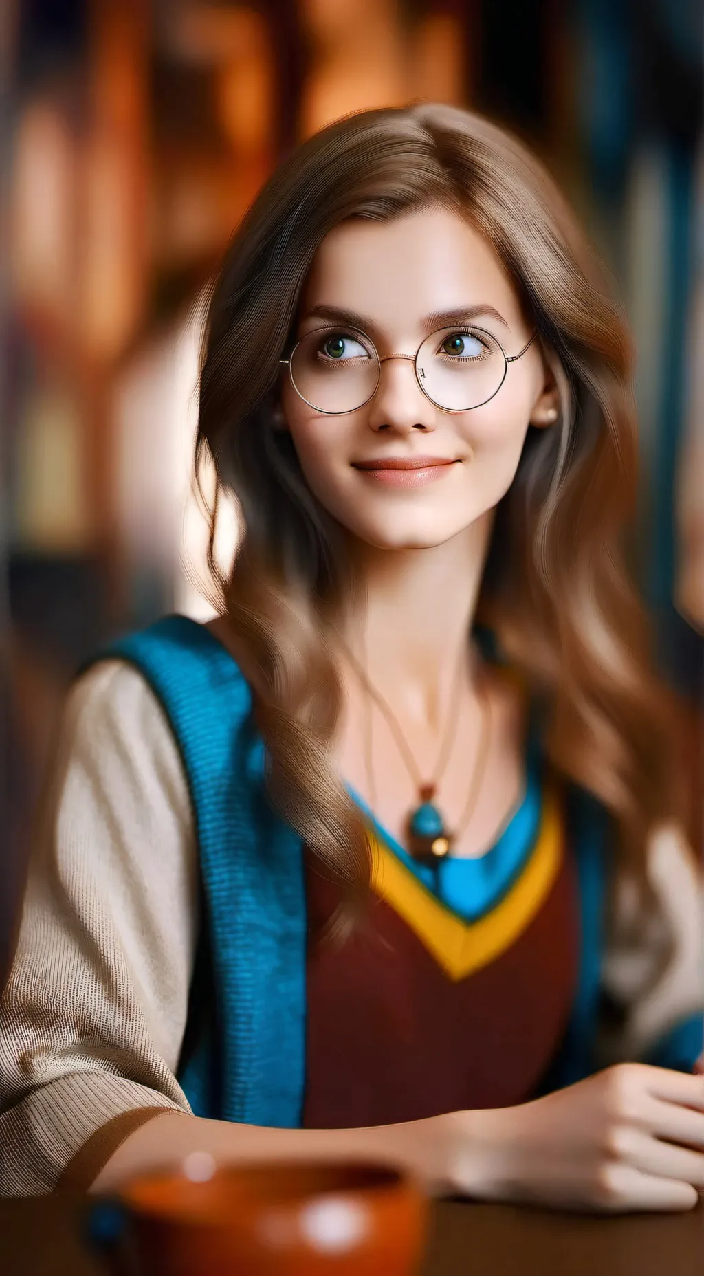 ai character: Harriet Potter ￼ background