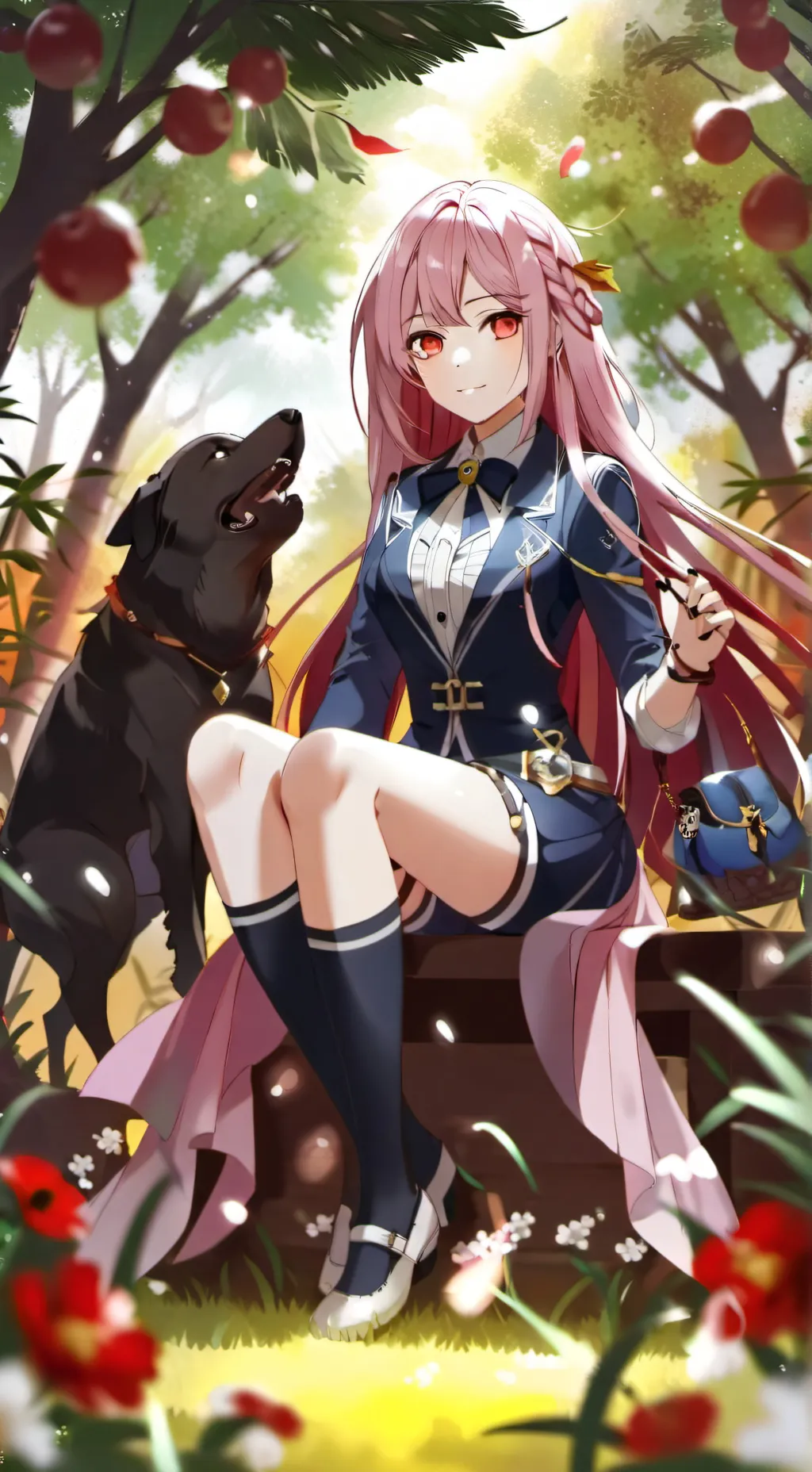 ai character: Alicia background