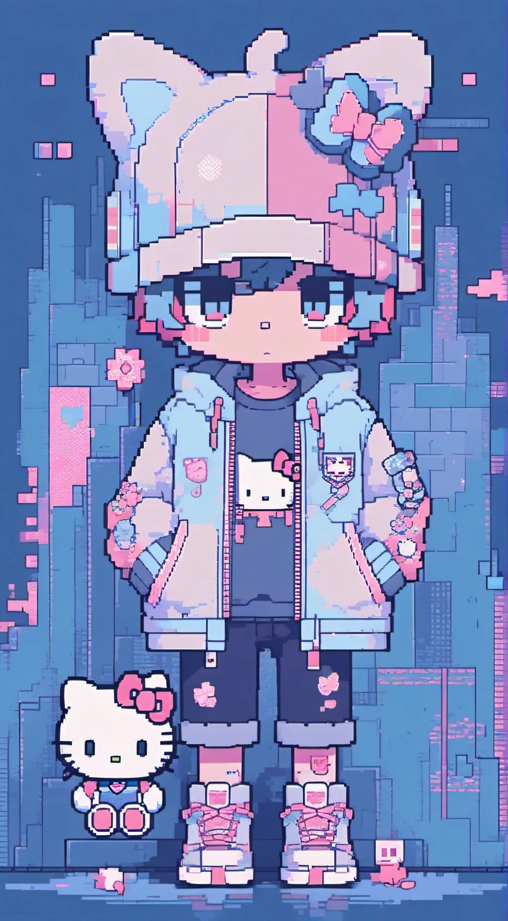 ai character: hi nan background