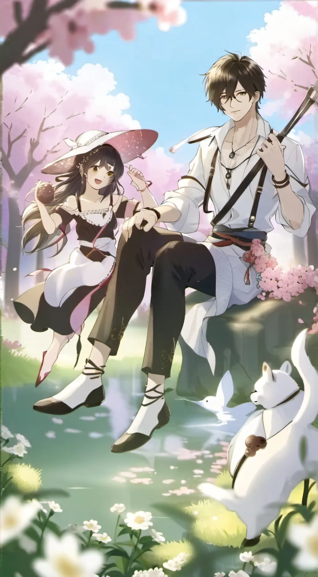 ai character: Everyone loves you background
