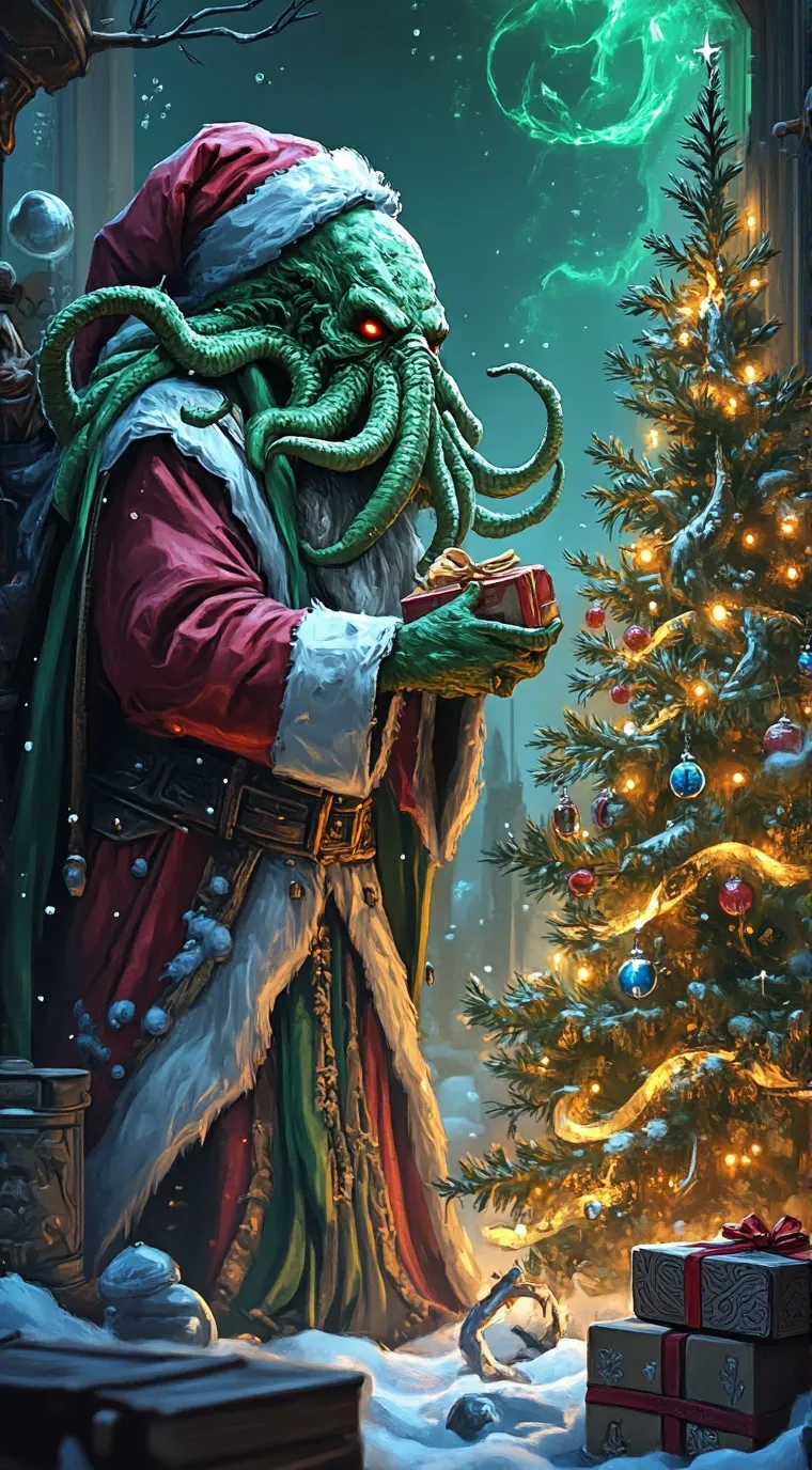 ai character: Cthulhu Claws background