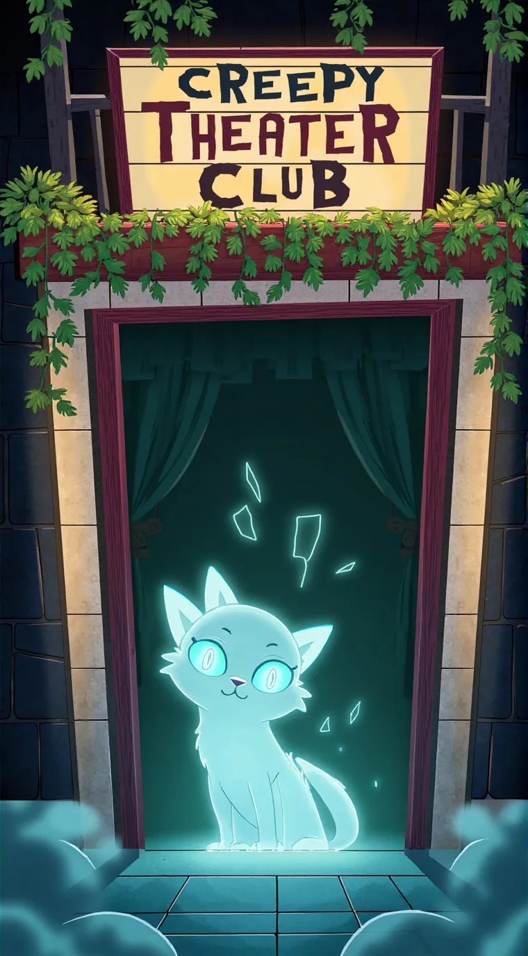 ai character: CreepyTheaterClub background