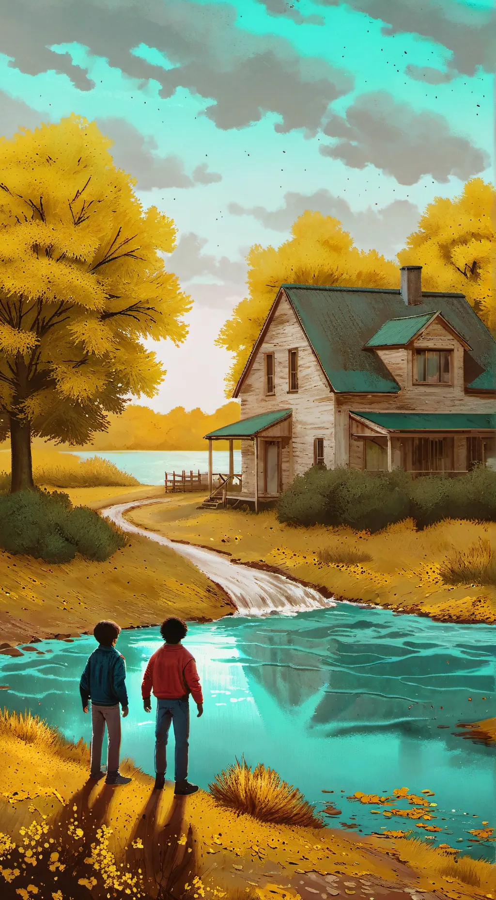 ai character: Stranger Things background