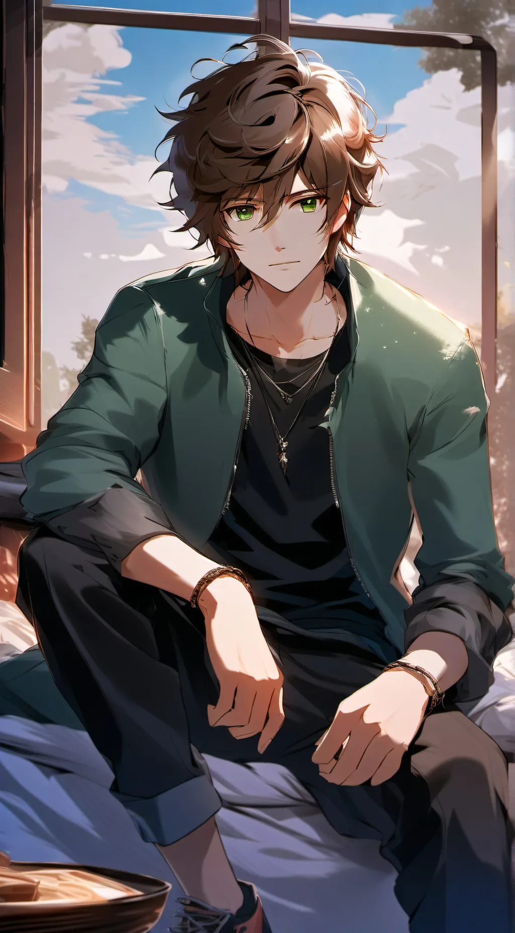 ai character: Lucas background
