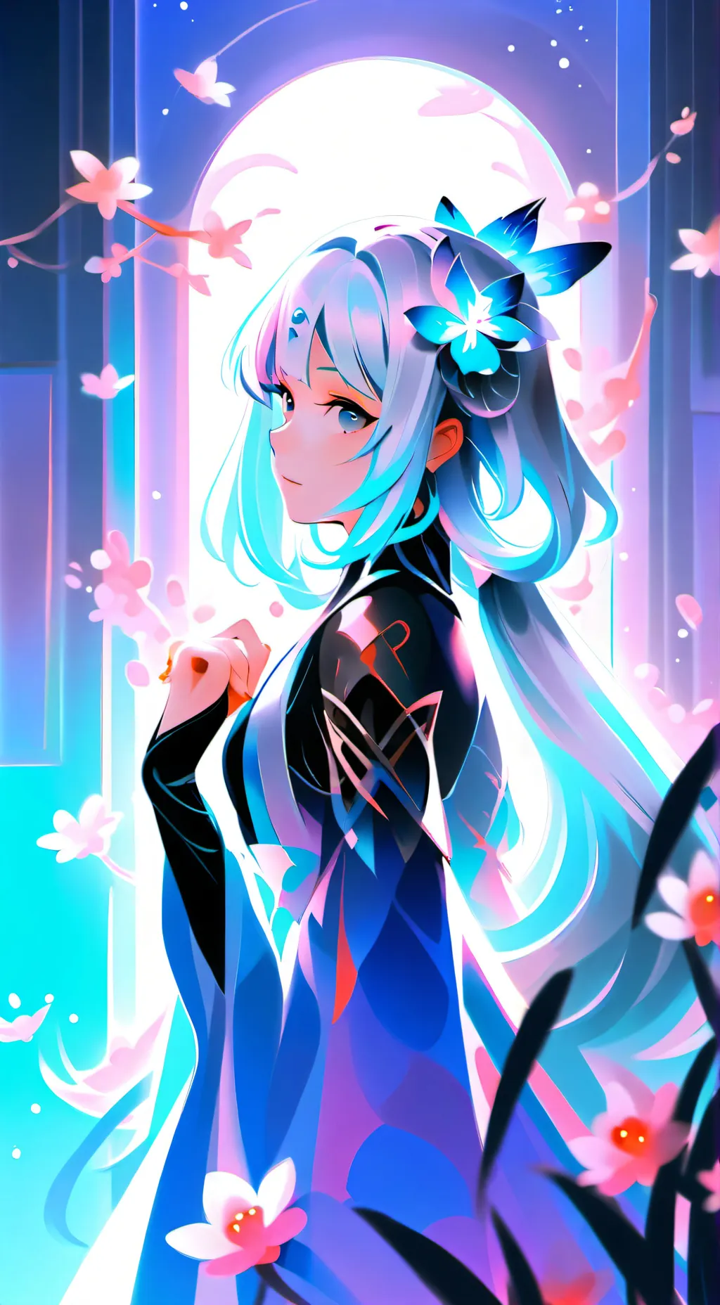 ai character: Meme background