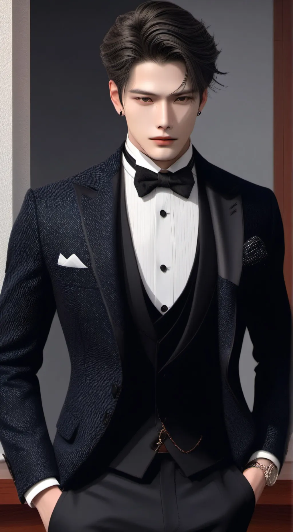 ai character: James Austin background
