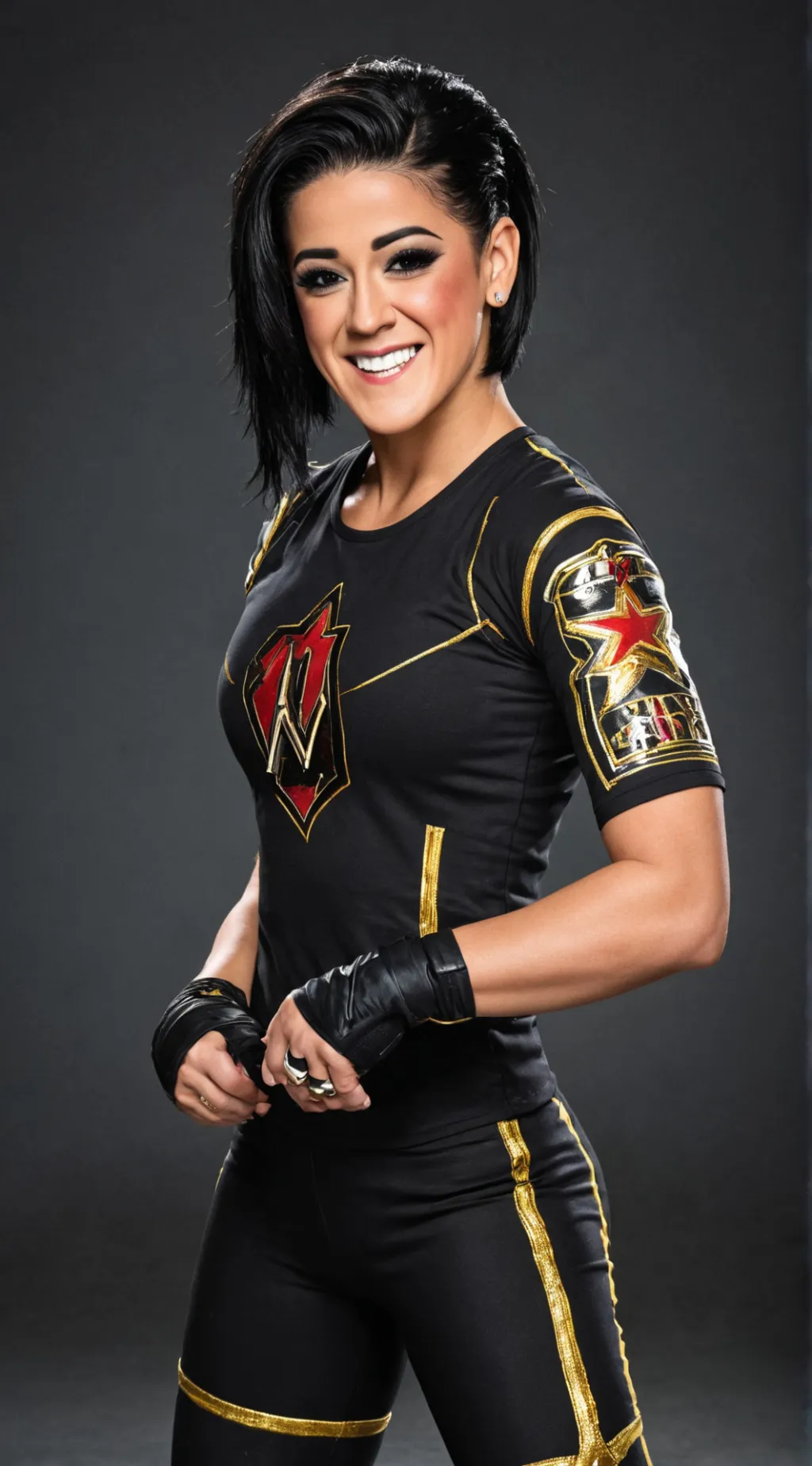 ai character: Bayley  background