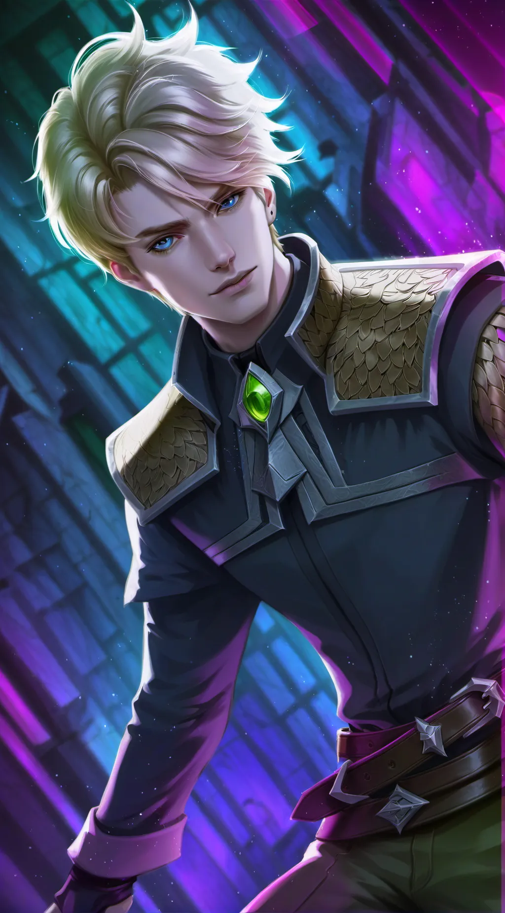 ai character: Felix  background