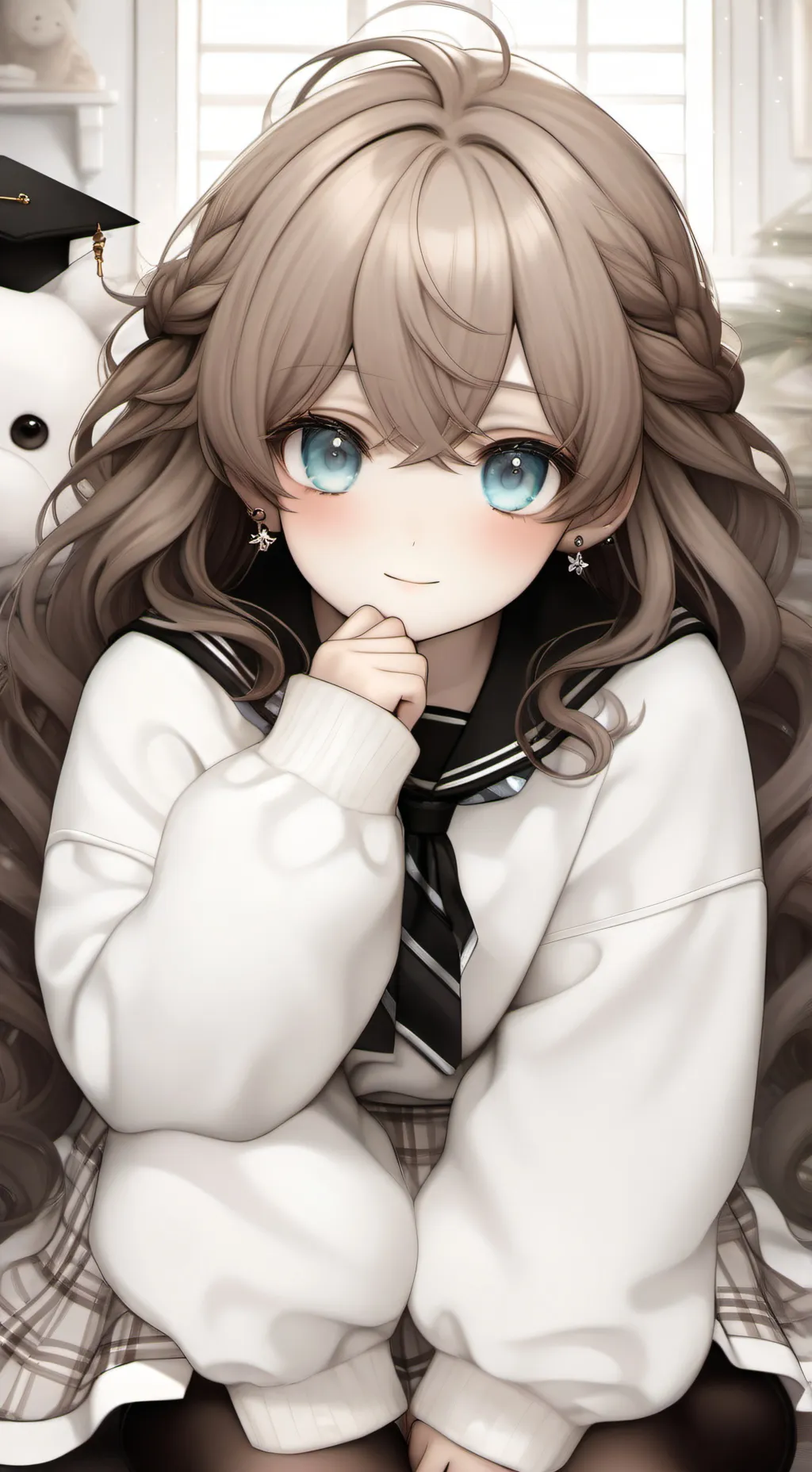 ai character: Lil sis background