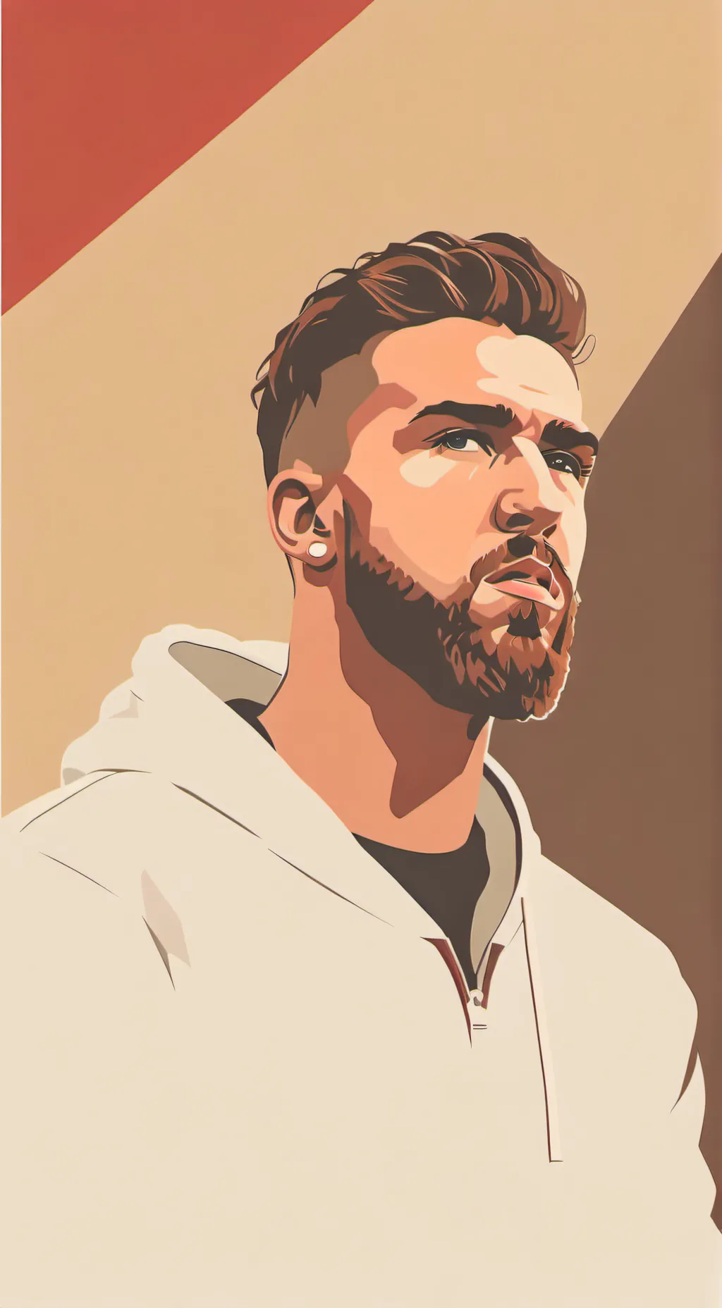 ai character: Travis Kelce  background