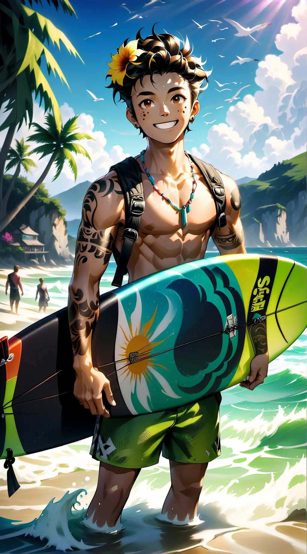 ai character: Gus background