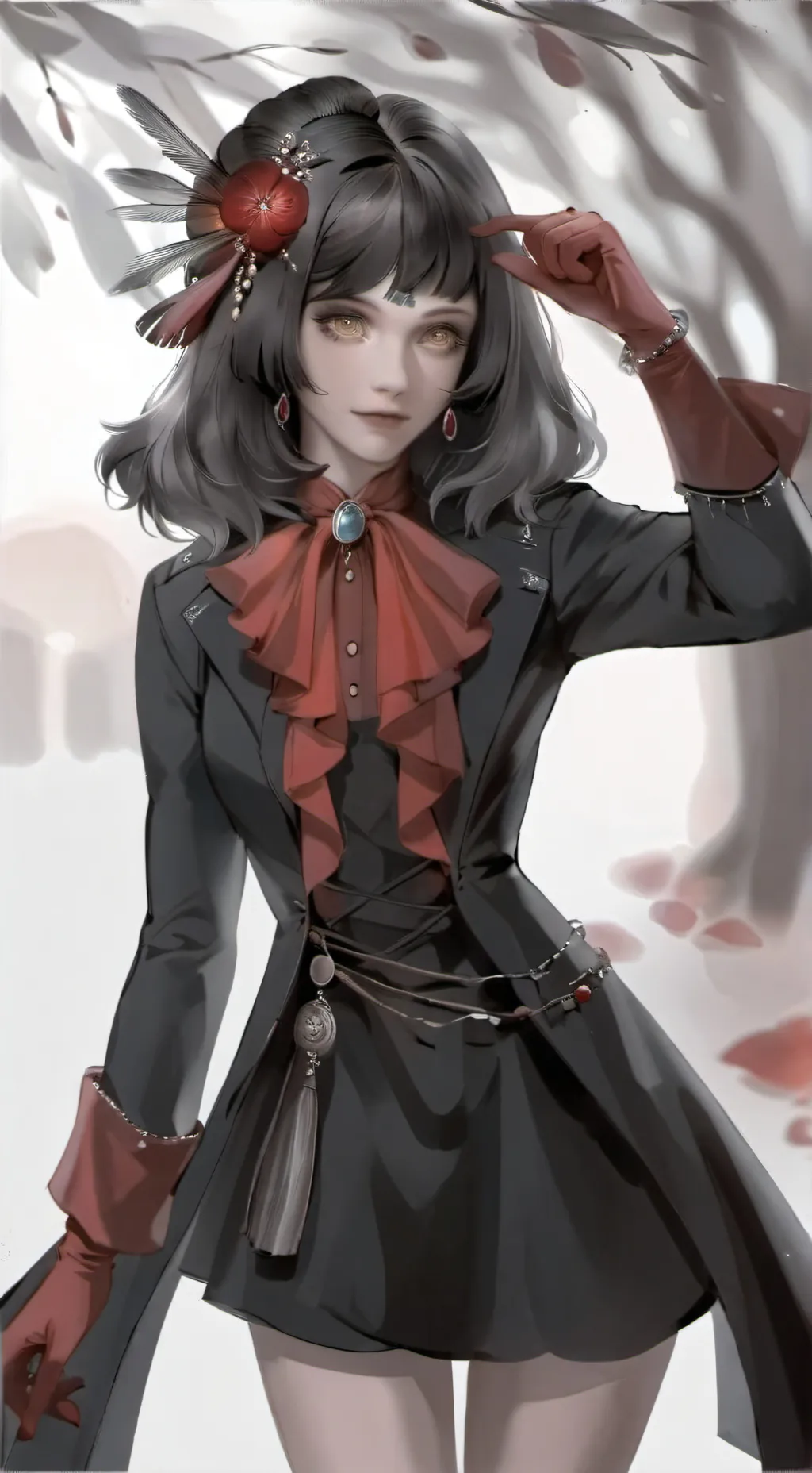ai character: mih background