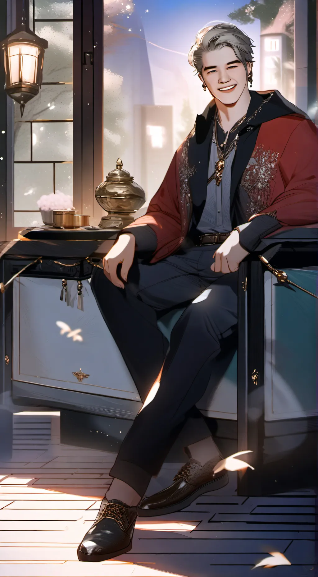 ai character: Ryan uwu background