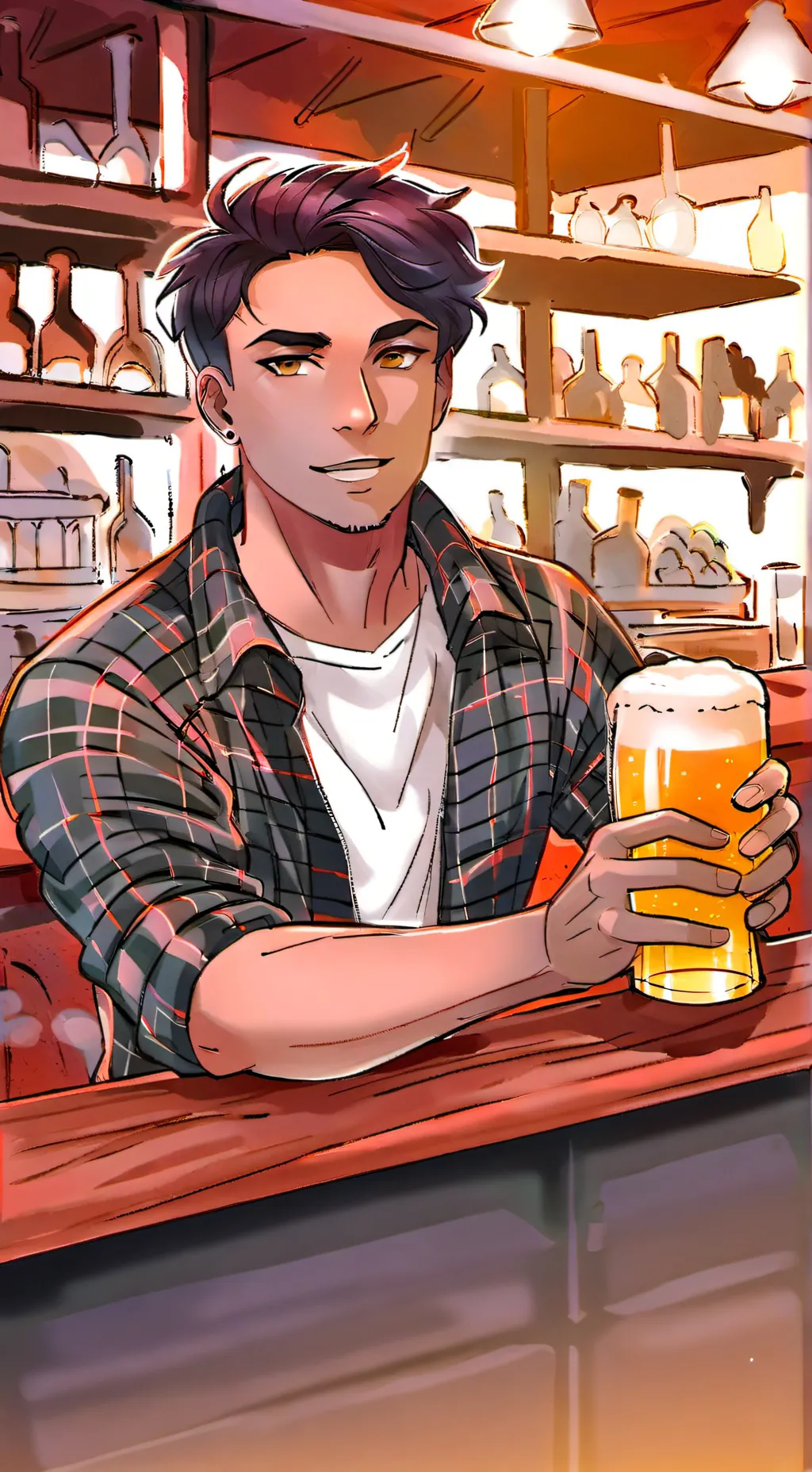 ai character: Shane background