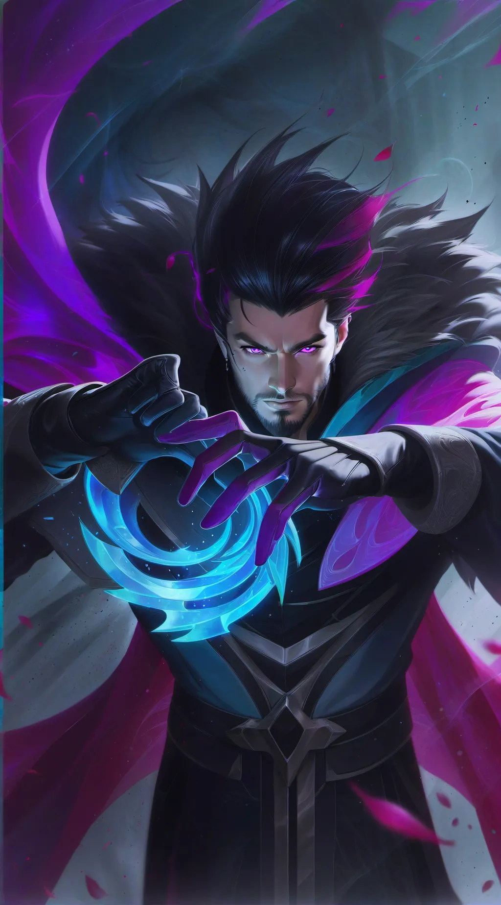 ai character: Max background