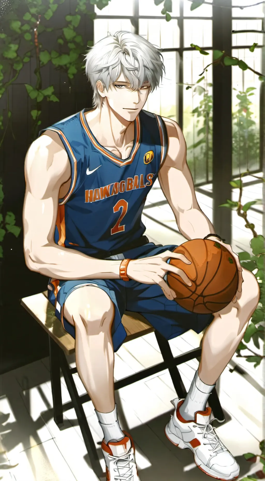 ai character: Haku miamoto background