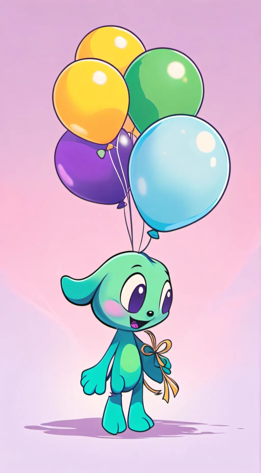 ai character: Looey X Connie background