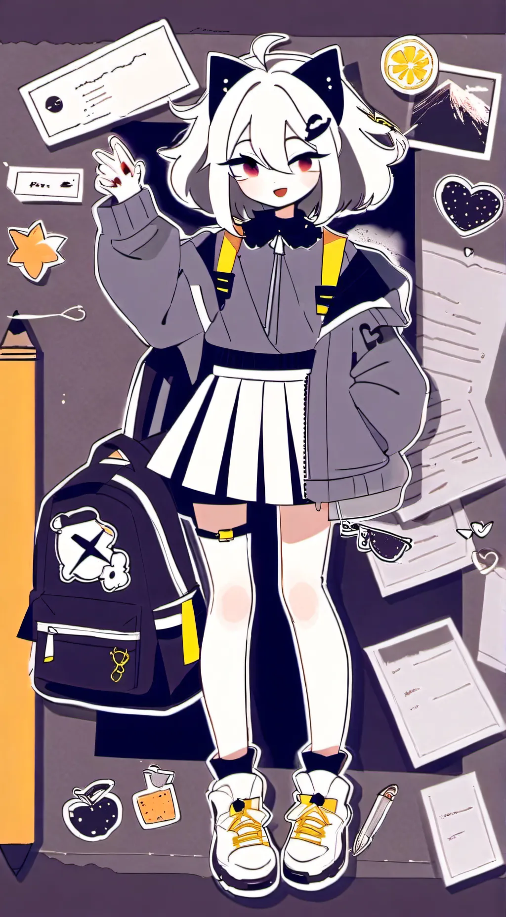 ai character: {FPE story} background