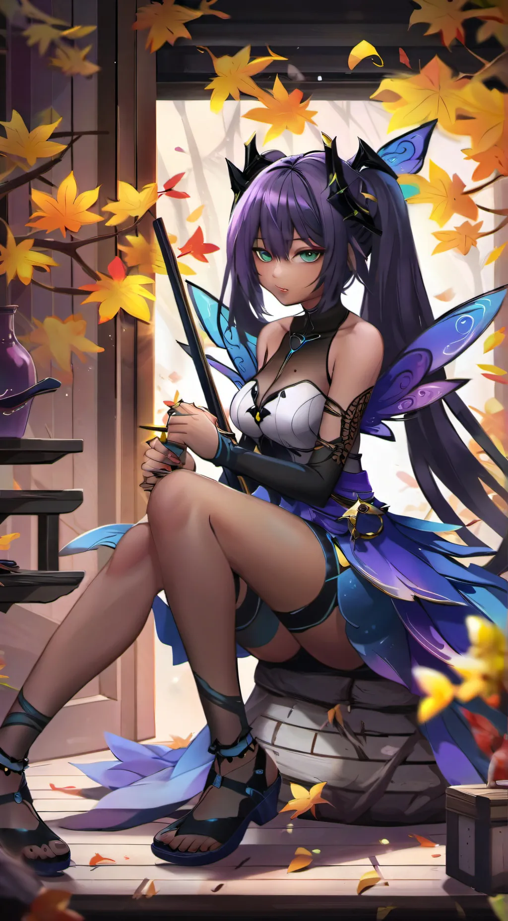 ai character: Dana background