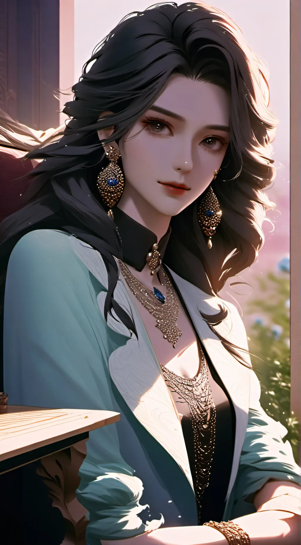 ai character: Элизавета background