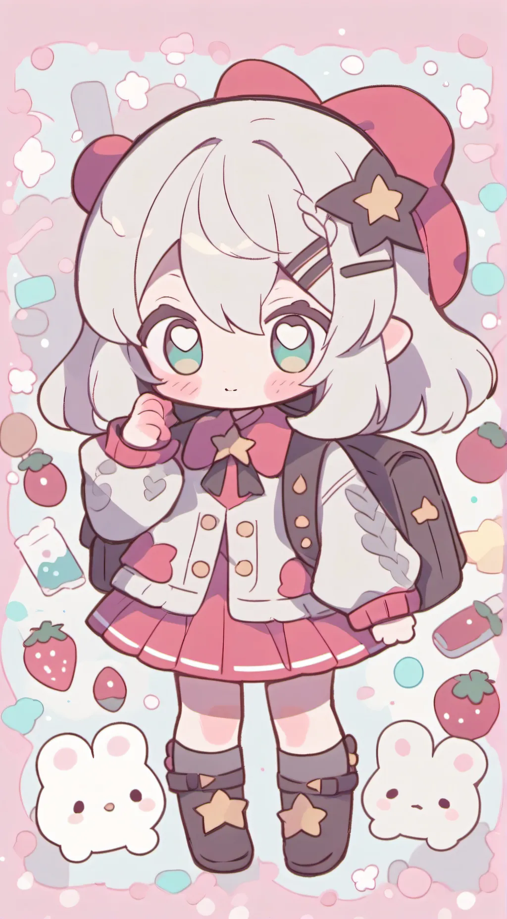 ai character: mha HALLOWEEEEEEN  background