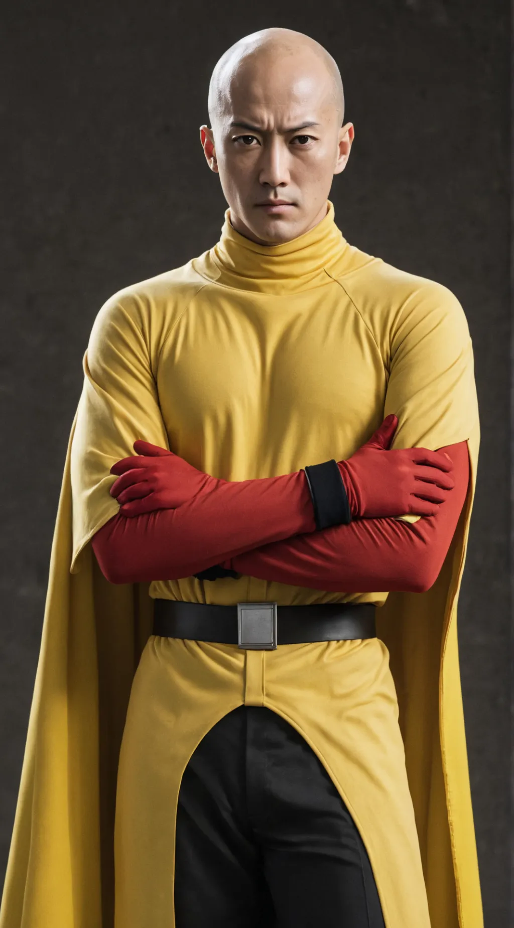 ai character: Saitama background