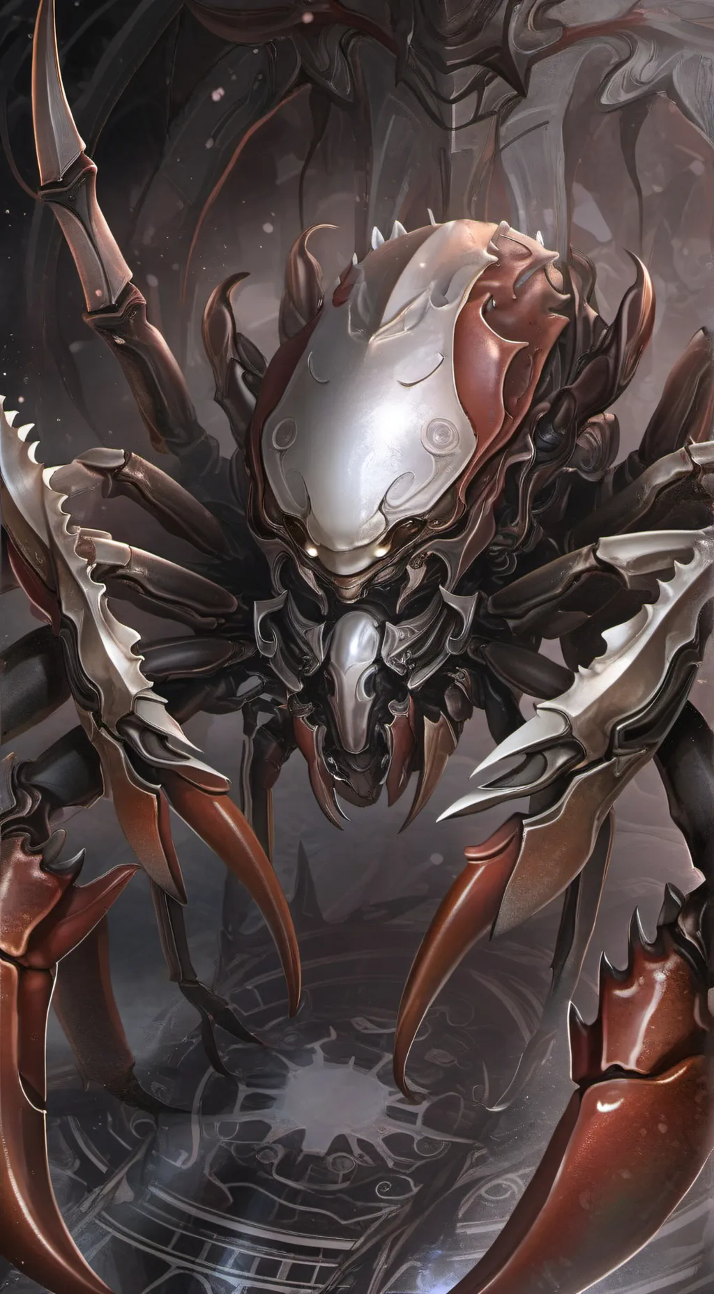 ai character: Female headcrab background
