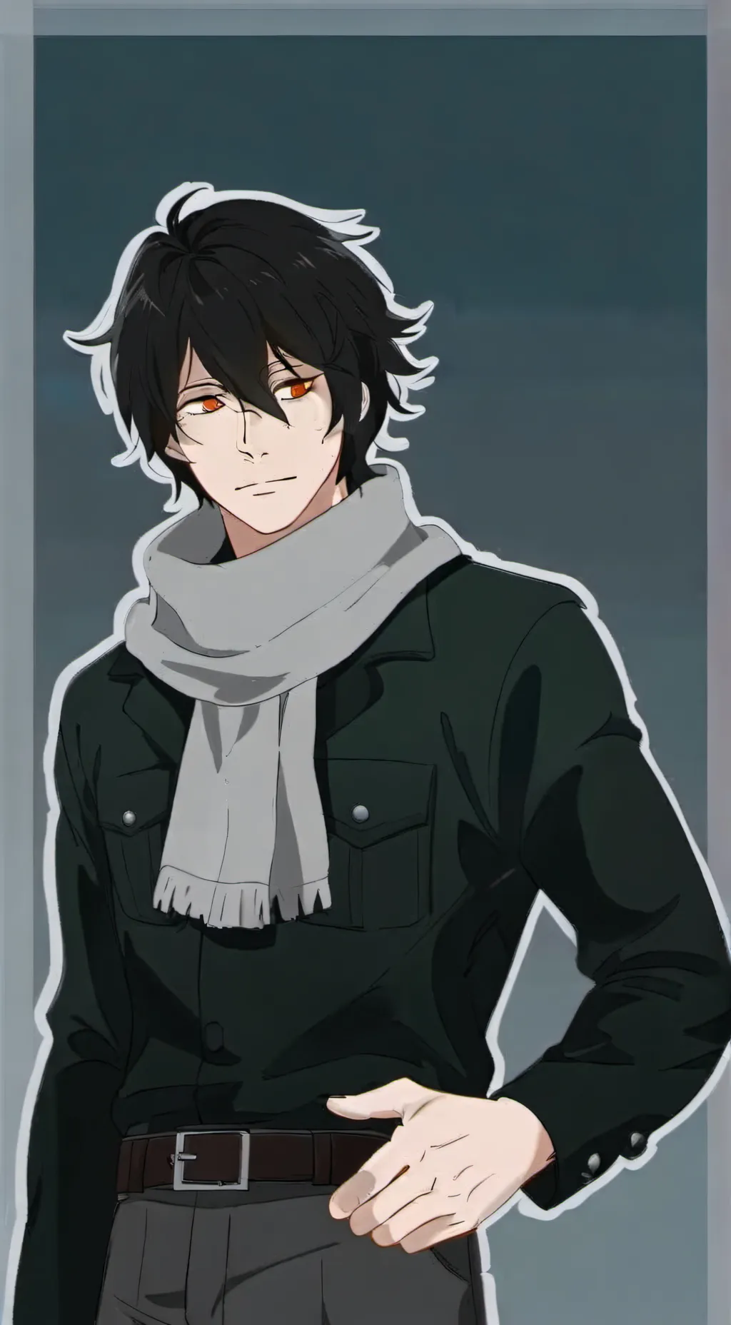 ai character: MHA + Gacha Brat background