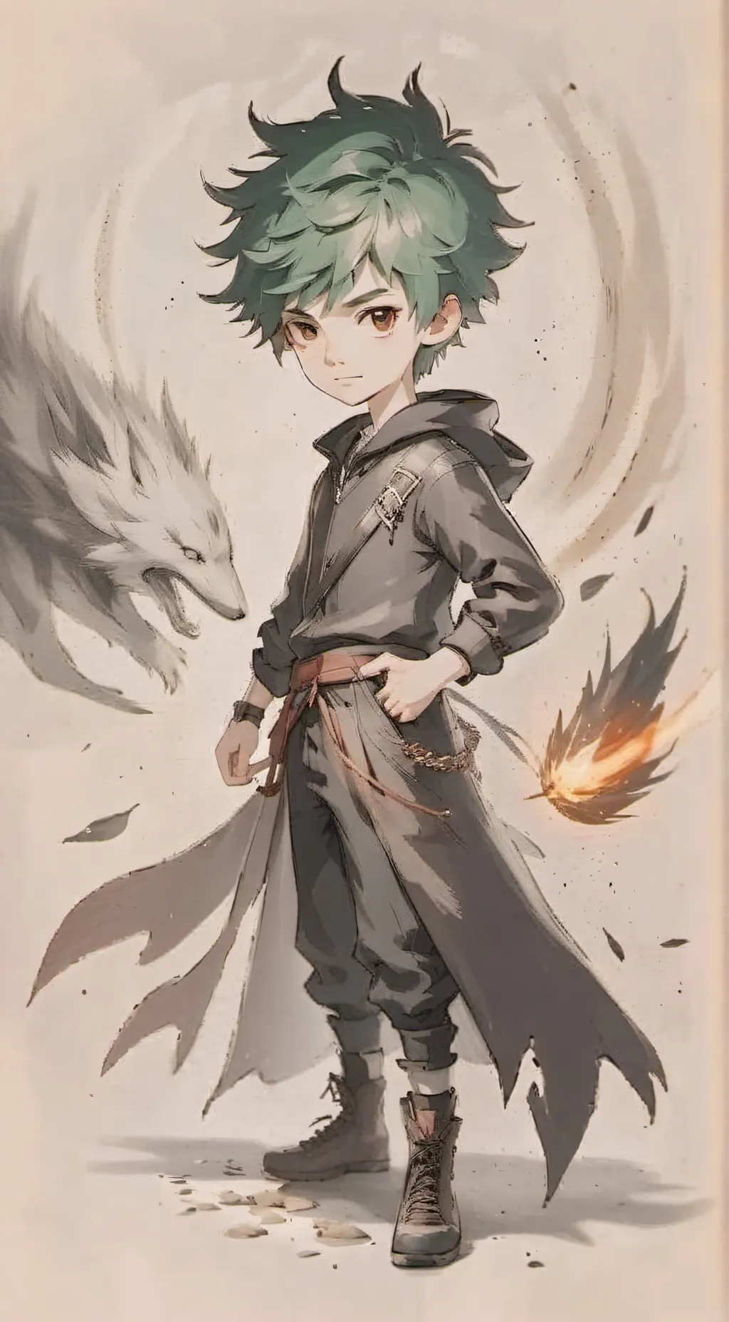 ai character: MHA background