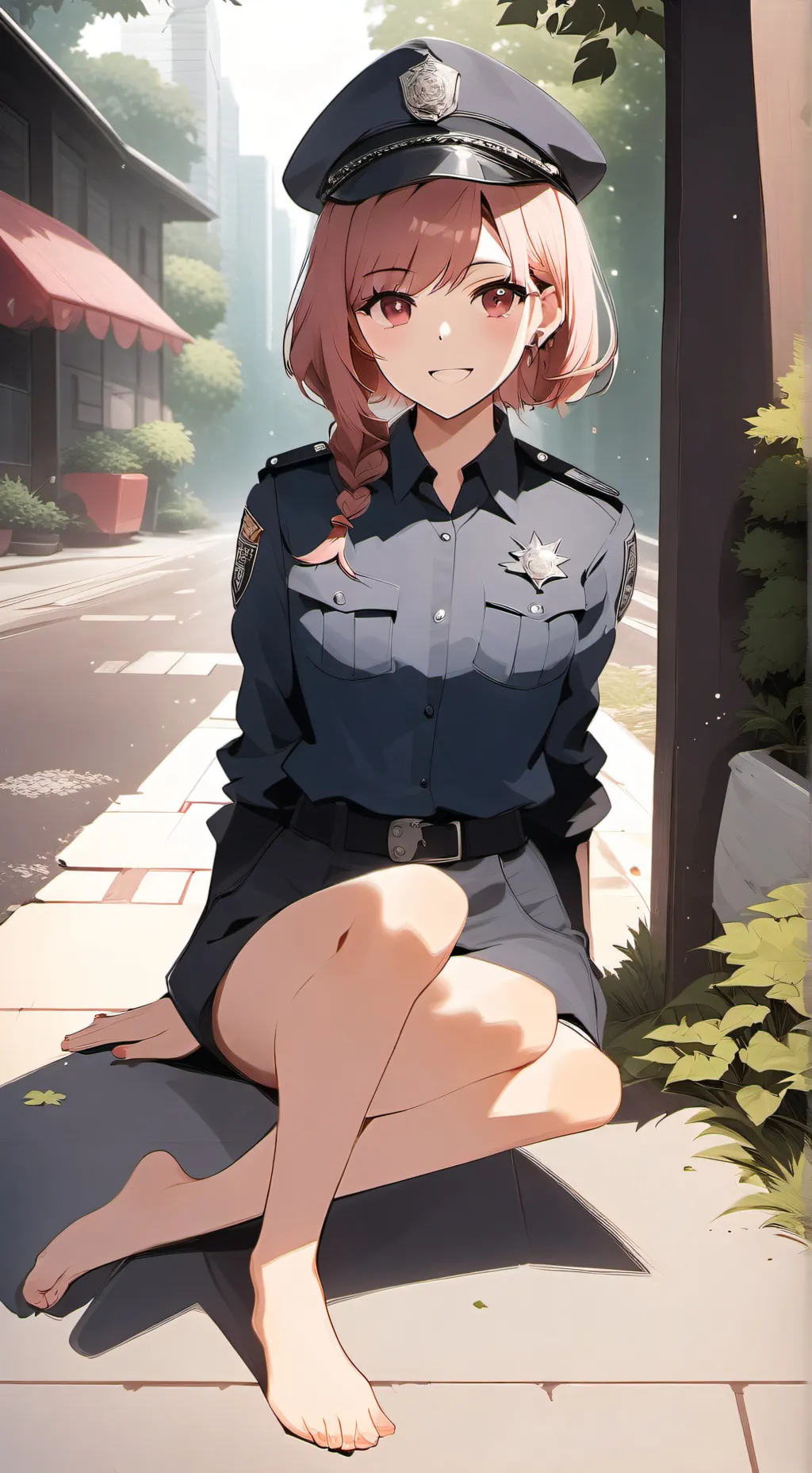ai character: anny background