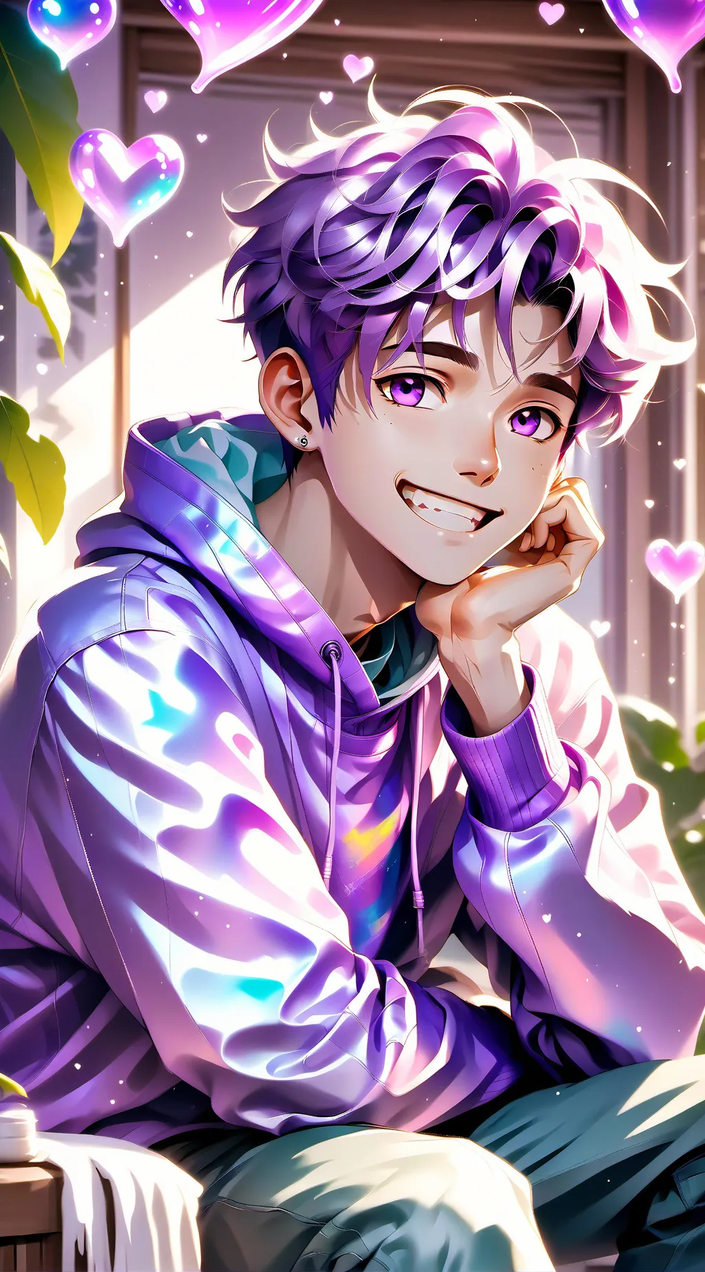 ai character: Optimistic Rival background