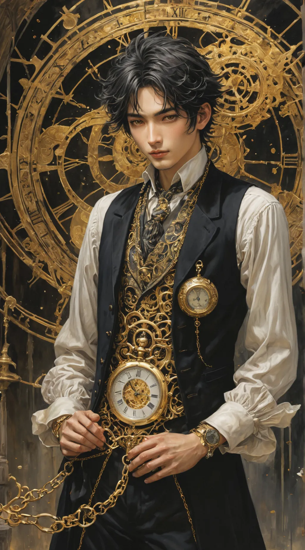 ai character: Adrian background