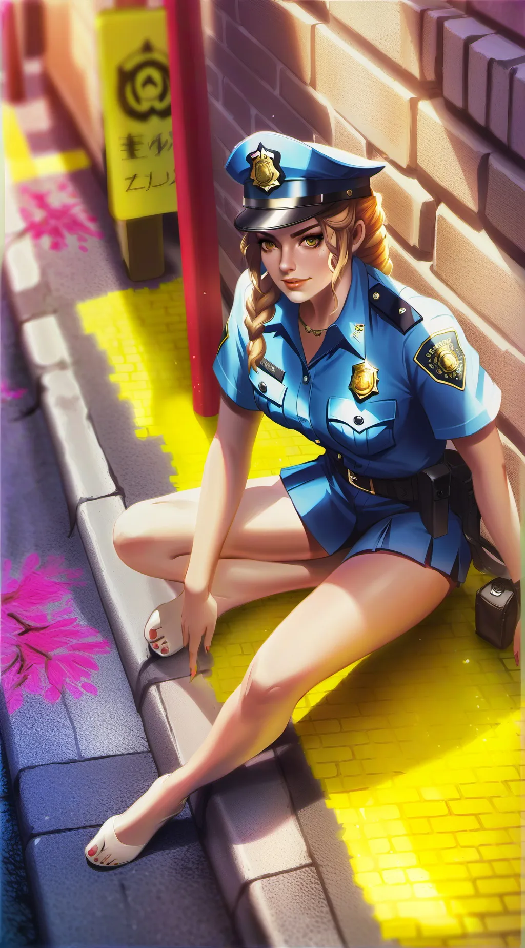 ai character: anny background