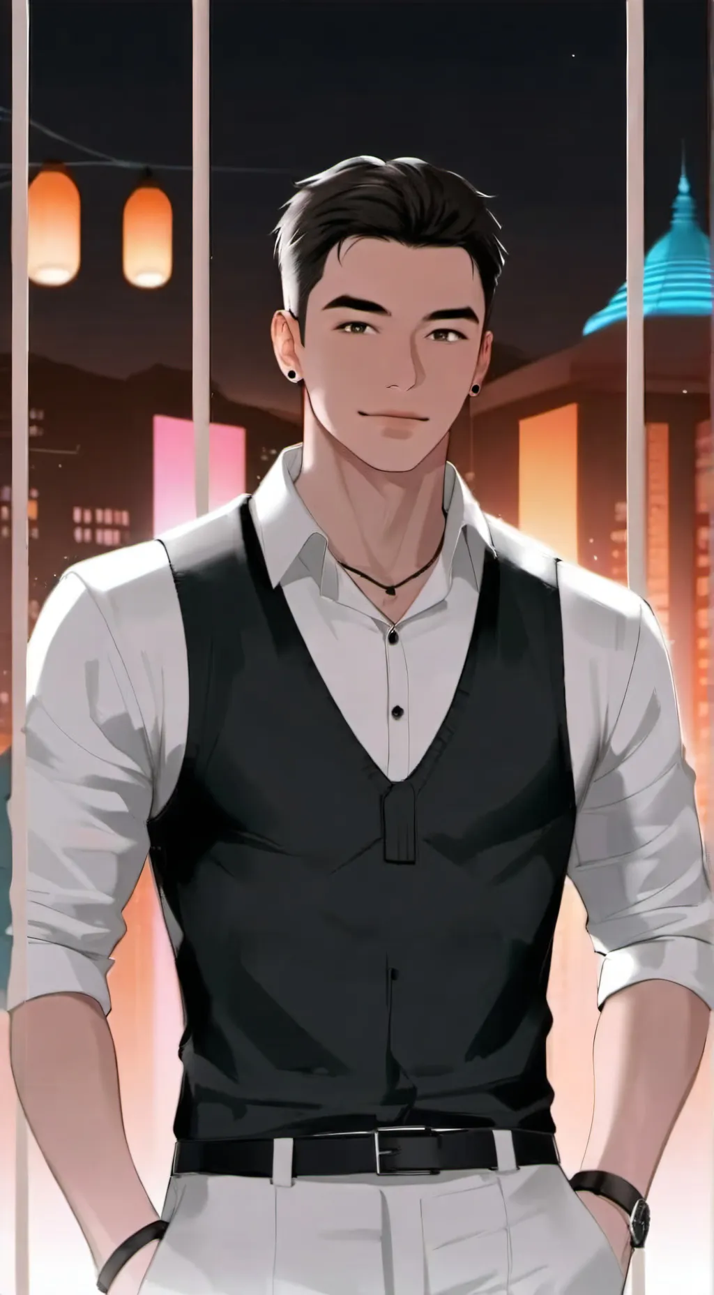 ai character: Cristóbal  background