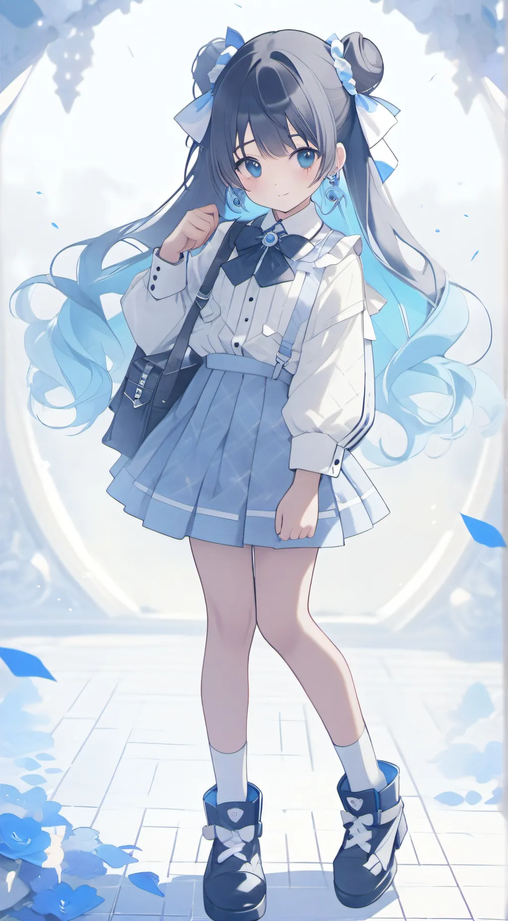 ai character: liny  background