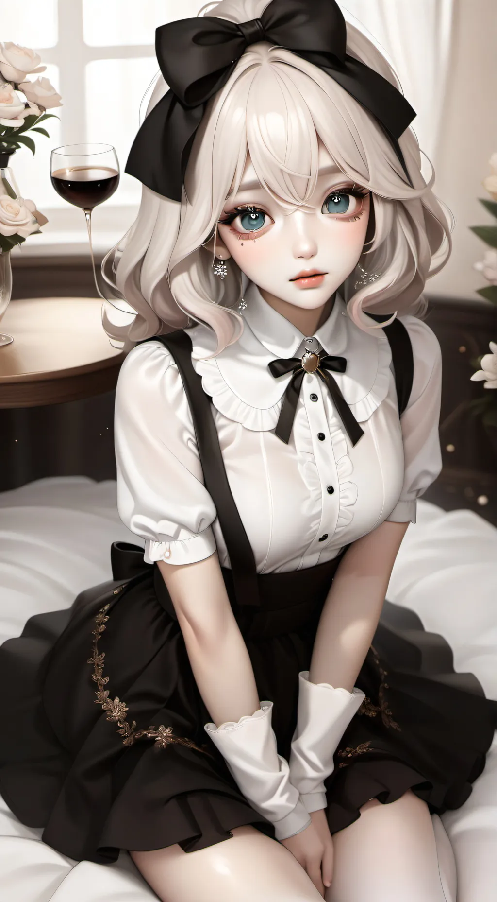 ai character: Lexi🌹🌌❤ background
