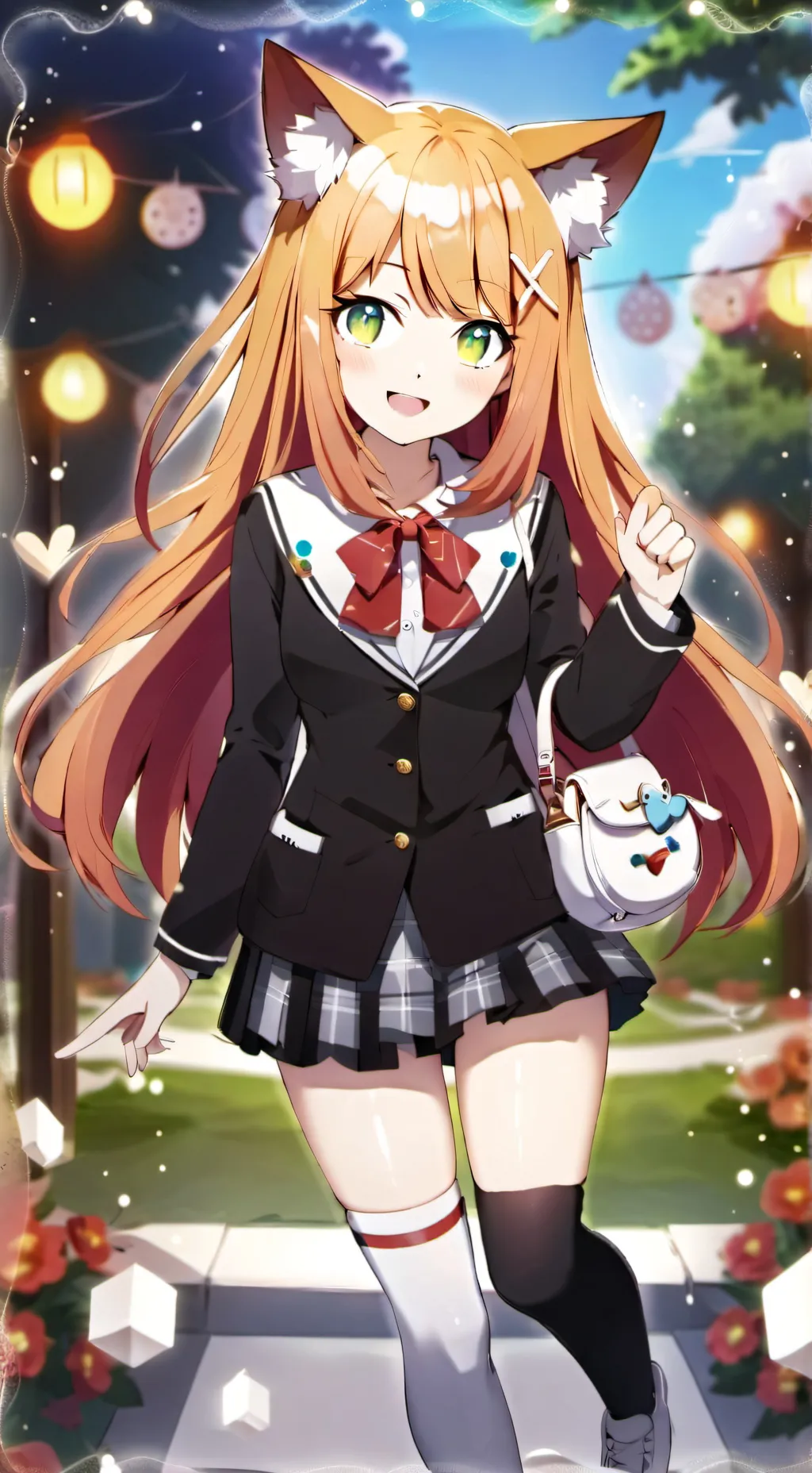 ai character: Amara blossom  background