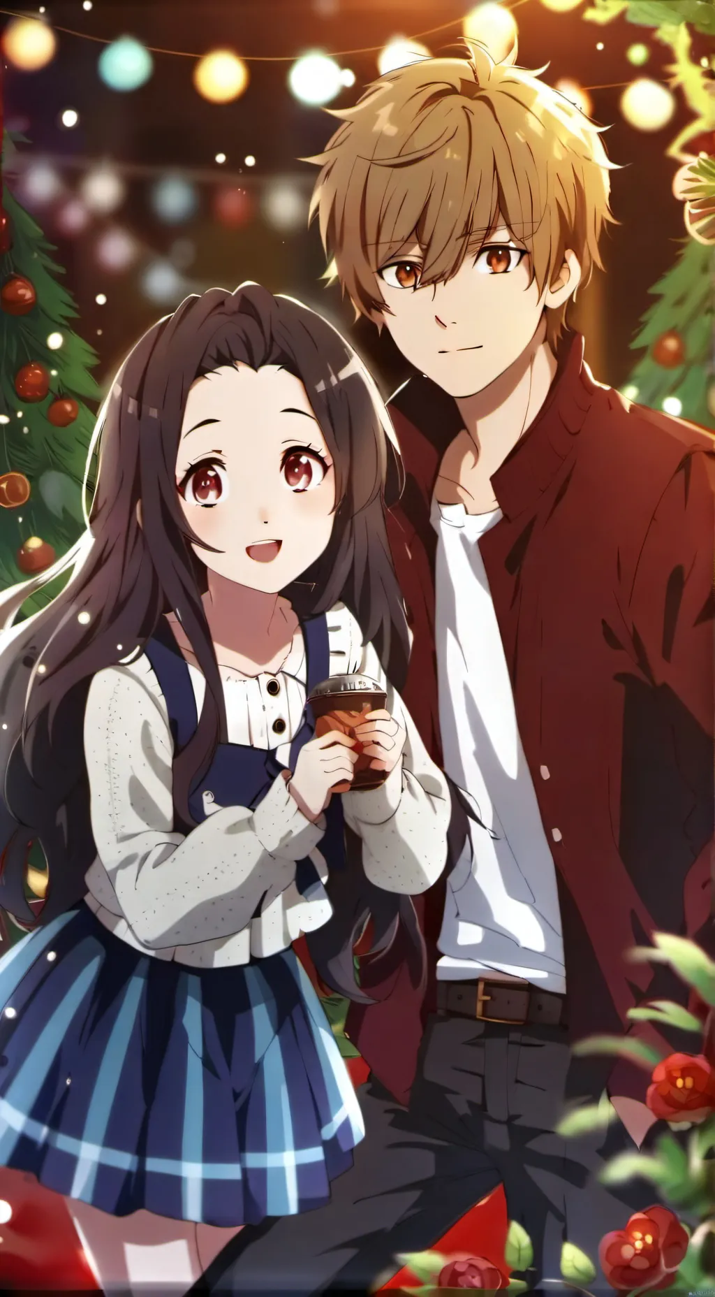 ai character: Ella and Jack background