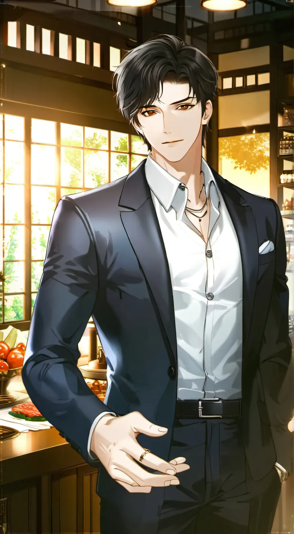 ai character: Logan background