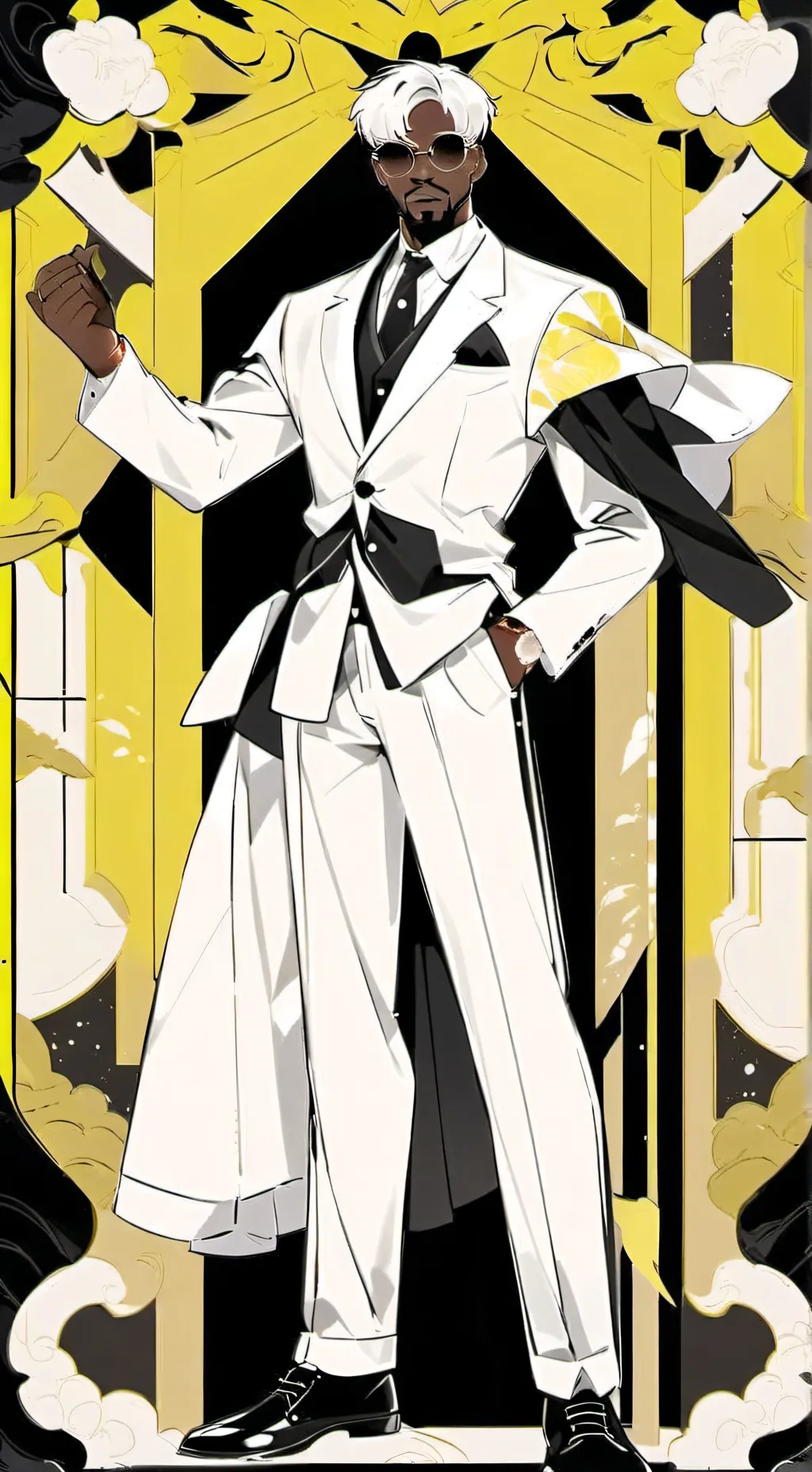 ai character: nothing here background