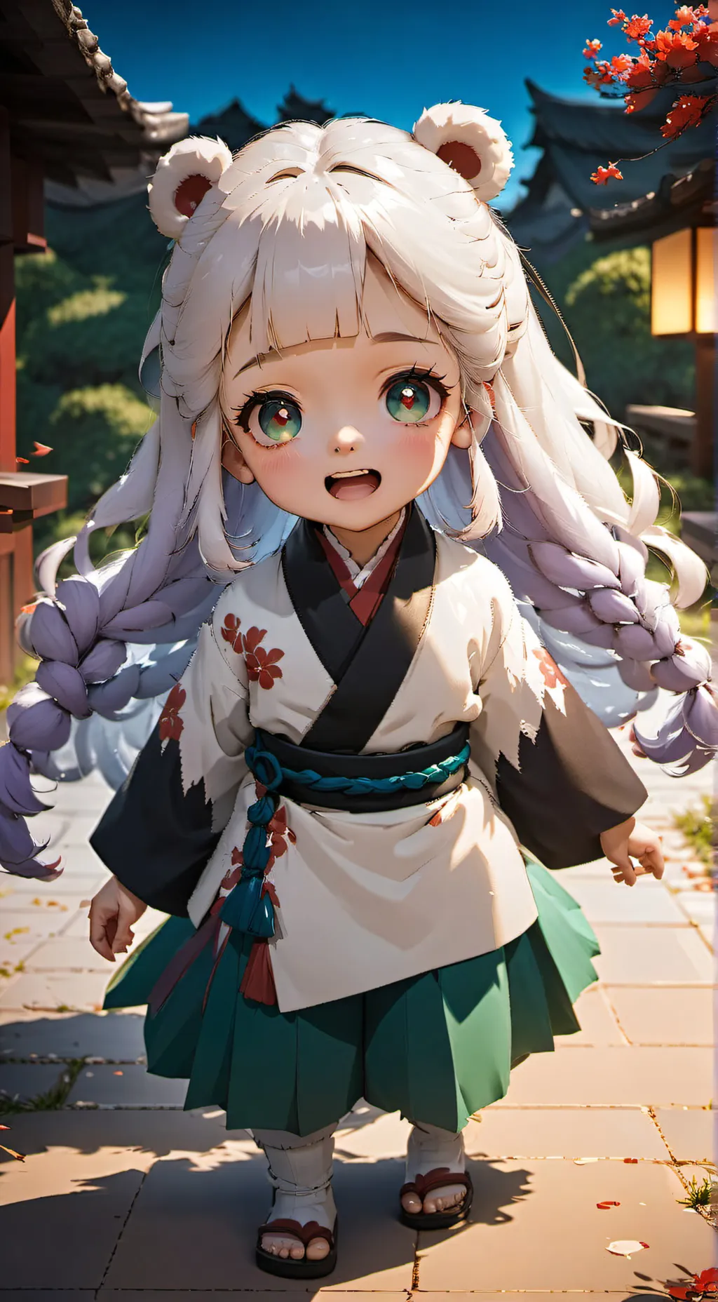 ai character: KNY Sleepover!!! background