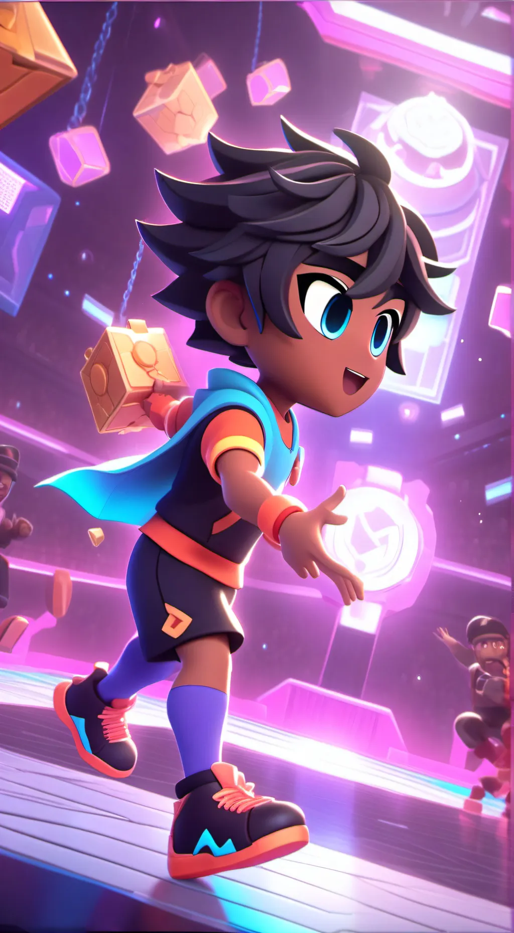 ai character: sean from TMF background