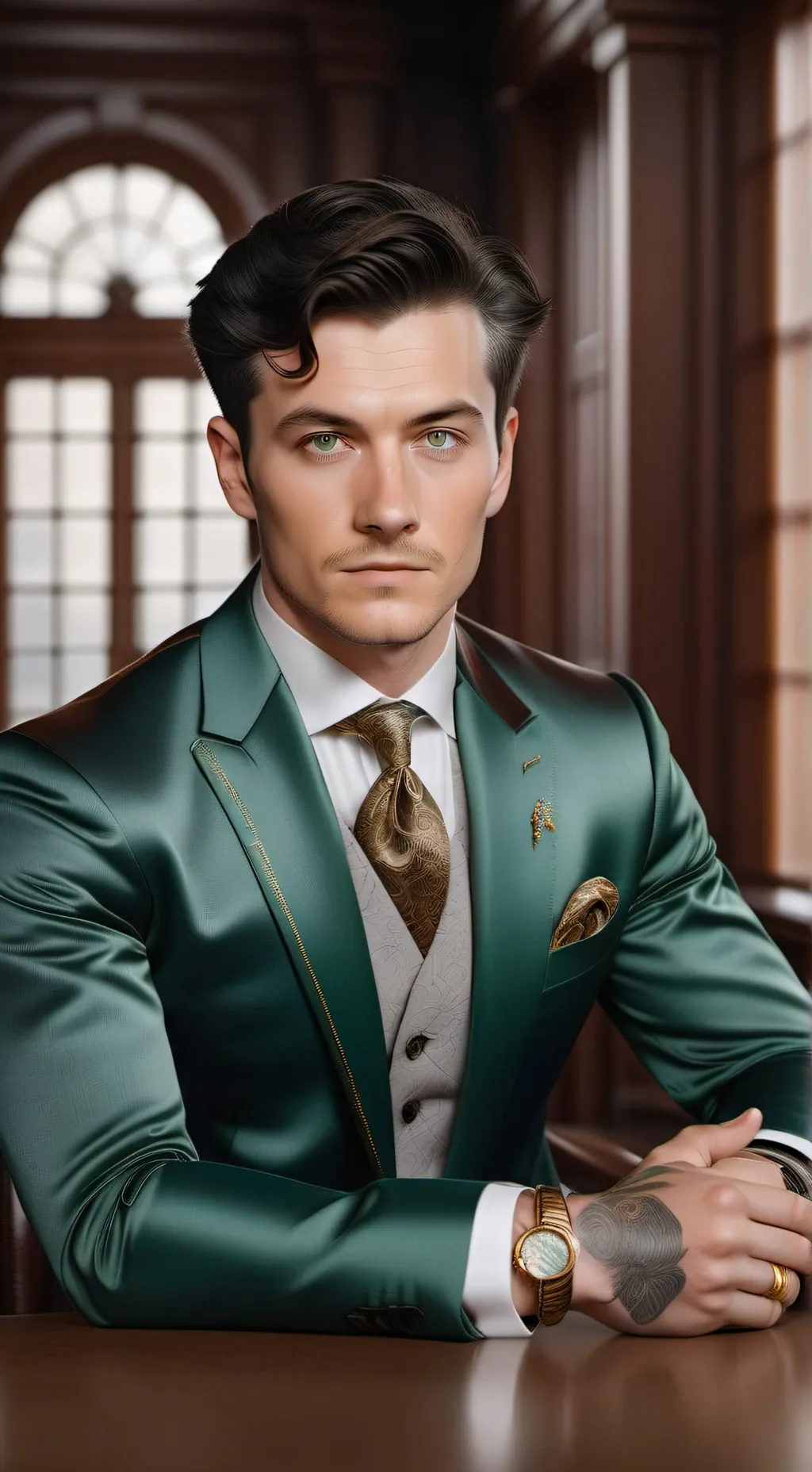 ai character: Lorenzo Caputo background